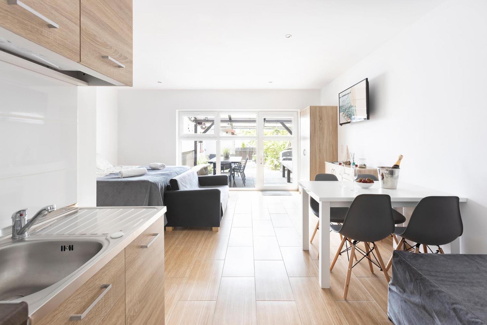 Galeon Apartamenty Mikołajki Buitenkant foto